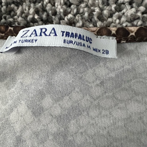 L - ZARA snake print bodysuit - Picture 3 of 3